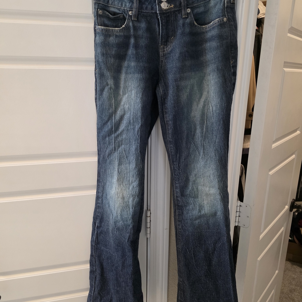PacSun Dark Blue Flare Jeans